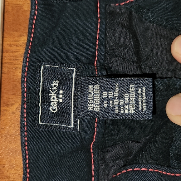 🆕️w/o tags GAP KIDS GIRL'S Navy Chino SHORTS - Picture 6 of 7